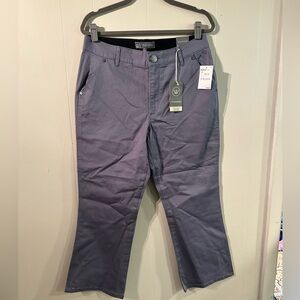 Wit & Wisdom Charcoal Wide Leg Jeans